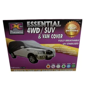 PC Procovers Essential 100% Waterproof Car Cover Large 4WD PC40111L