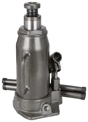 ProSource T010712 Hydraulic Bottle Jack, 12 ton, 9-3/8 to 18-7/16 in Lift, Steel, Gray :EA: QUANTITY: 1