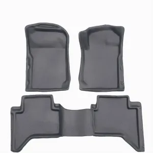 Sandgrabba Mats To Suit Isuzu MU-X Five Door Wagon LS-M LS-U LS-T 2021 - 2022 Grey Floor Automatic Front And Rear (AVAILABLE)