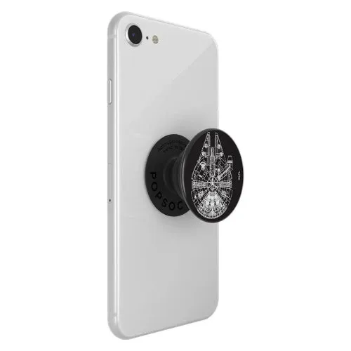 Star Wars Millennium Falcon (Aluminum): PopSockets - PopGrip