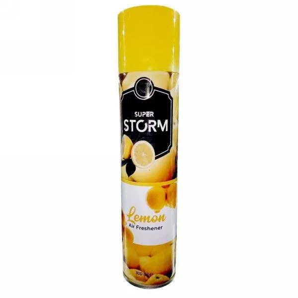 SUPER STORM LEMON AIR FRESHENER 250ML