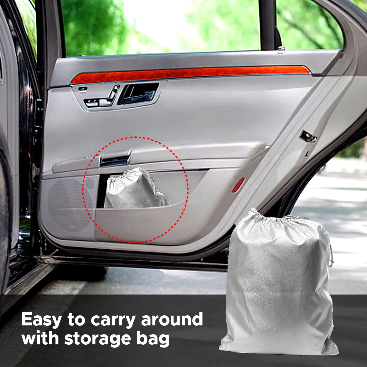 The Perfect Sized All-Weather 6- Layer Dust-resistant, Resilient, and Waterproof SUV Outdoor Car Protector