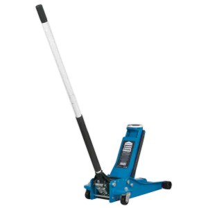 Trolley Jack 2tonne Low Entry Rocket Lift Blue