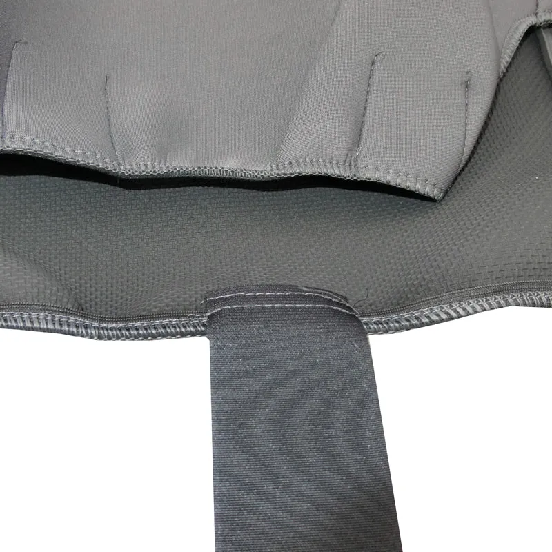 Wet Seat Grey Neoprene Seat Covers Suits Nissan Navara D40 ST-X 550 Series 5 Dual Cab 11/2011-12/2014