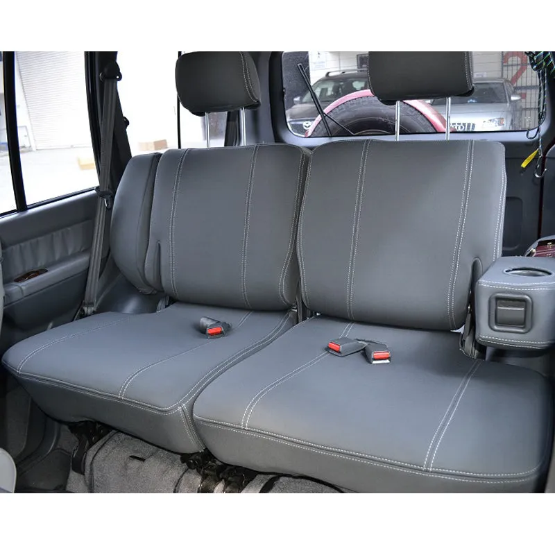 Wet Seat Grey Neoprene Seat Covers suits Toyota Landcruiser 78 Series Single Cab 3/2007-On