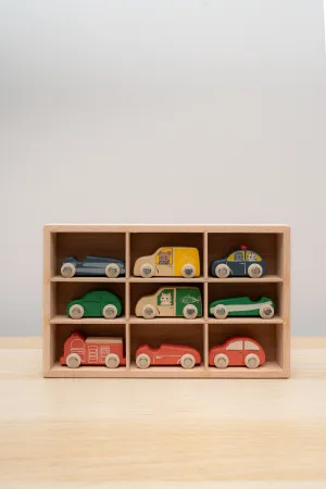 Wooden Mini Car Play Set