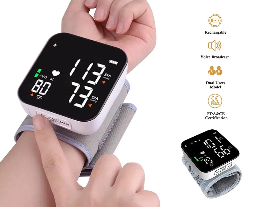 Wrist Blood Pressure Monitor