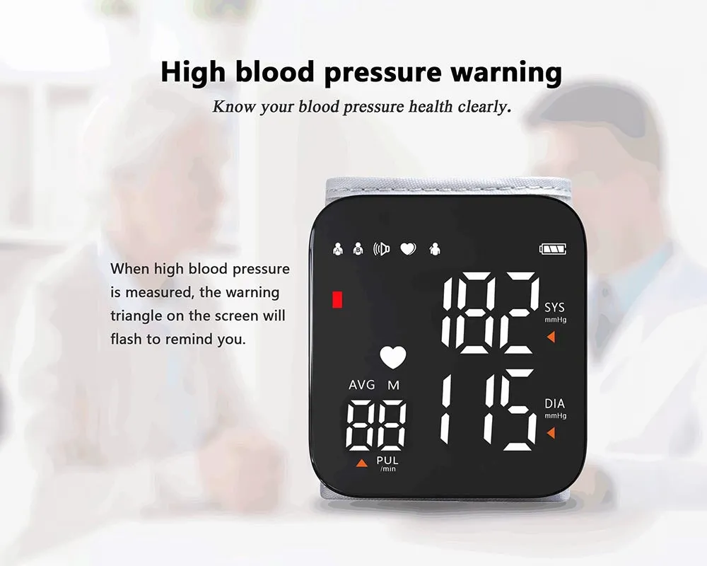 Wrist Blood Pressure Monitor