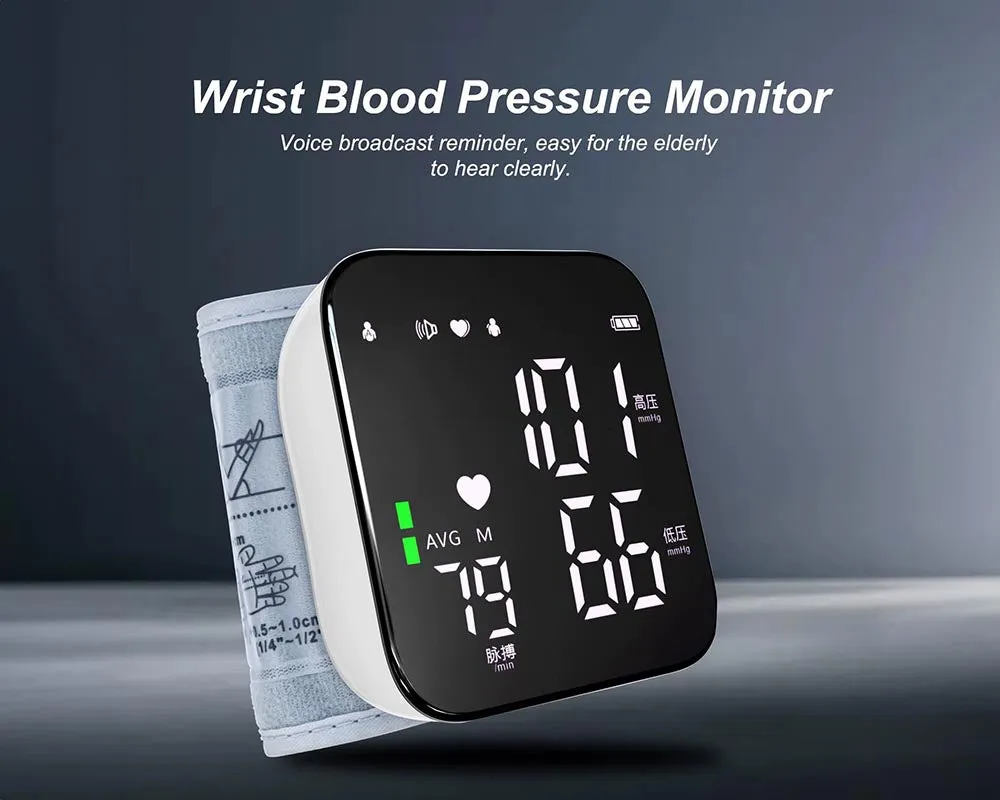 Wrist Blood Pressure Monitor